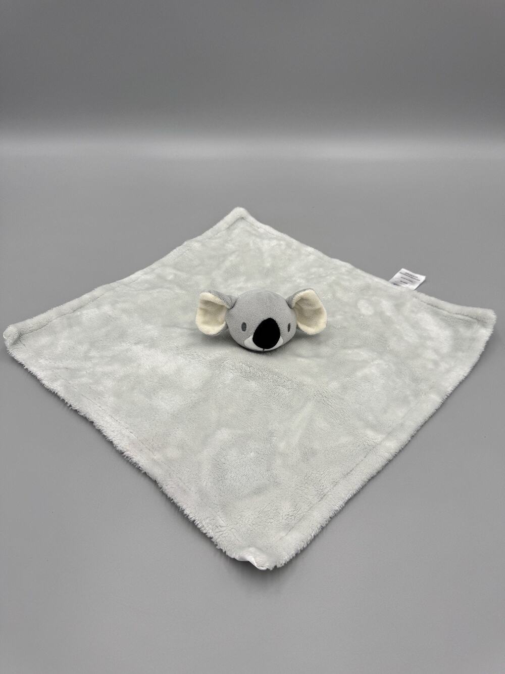 Children’s Apparel Gray Koala Bear Lovey Plush Rattle Baby Security Blanket